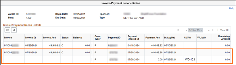 RAS Payment Process Improvement