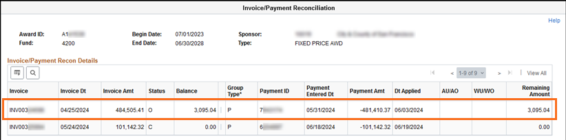 RAS Payment Process Improvement - For payments over the threshold amount